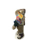 Two vintage, Brass Button Bears Sports Bears. Crosby & Ginger. Brass Button Sports Bears  A+ Stuff Plush Toys / Stuffed Animals