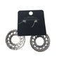 Paparazzi Silver and Black Omega Earrings- New with tags