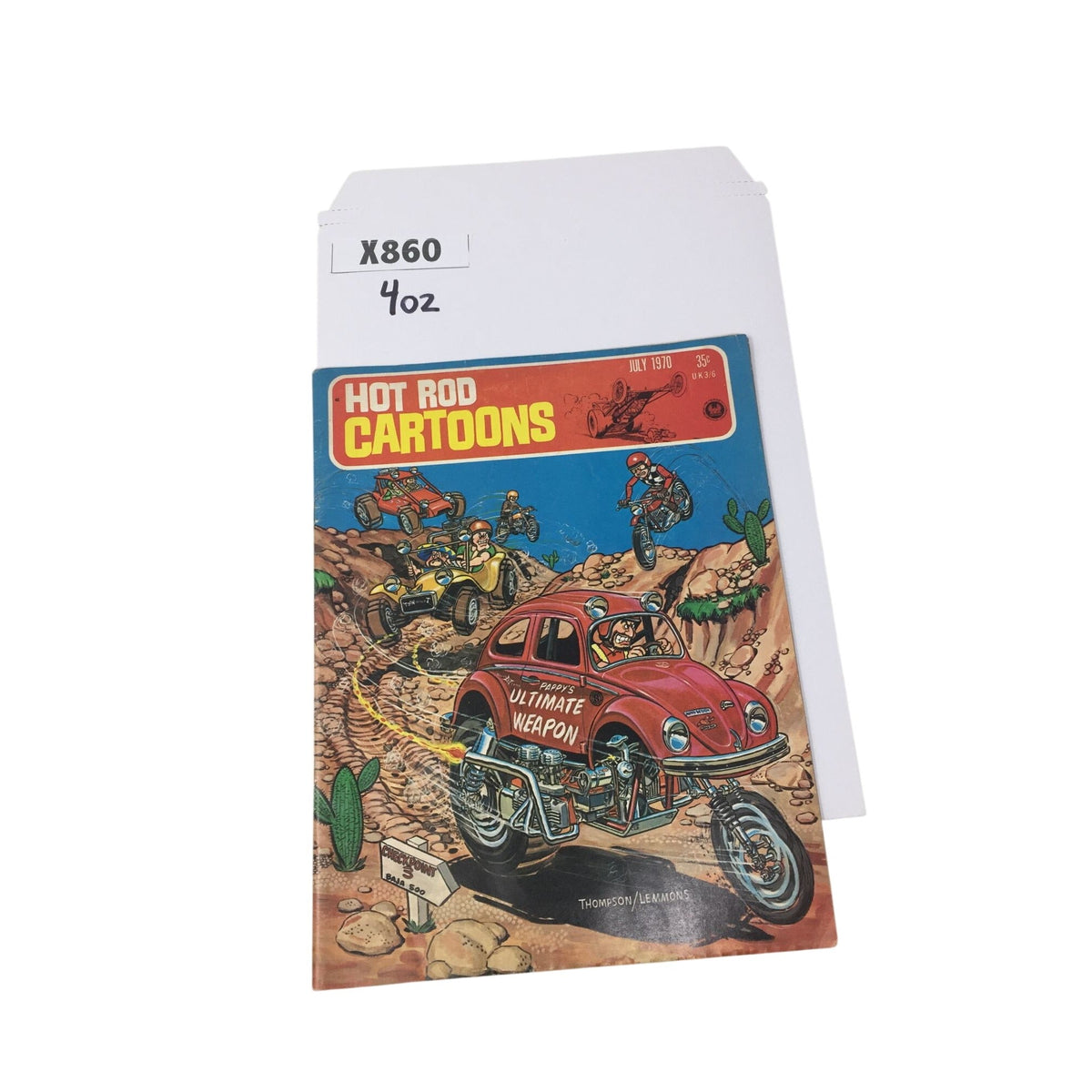 Hot Rod Cartoons #35  -Vintage- A+ Stuff  A+ Stuff comic books