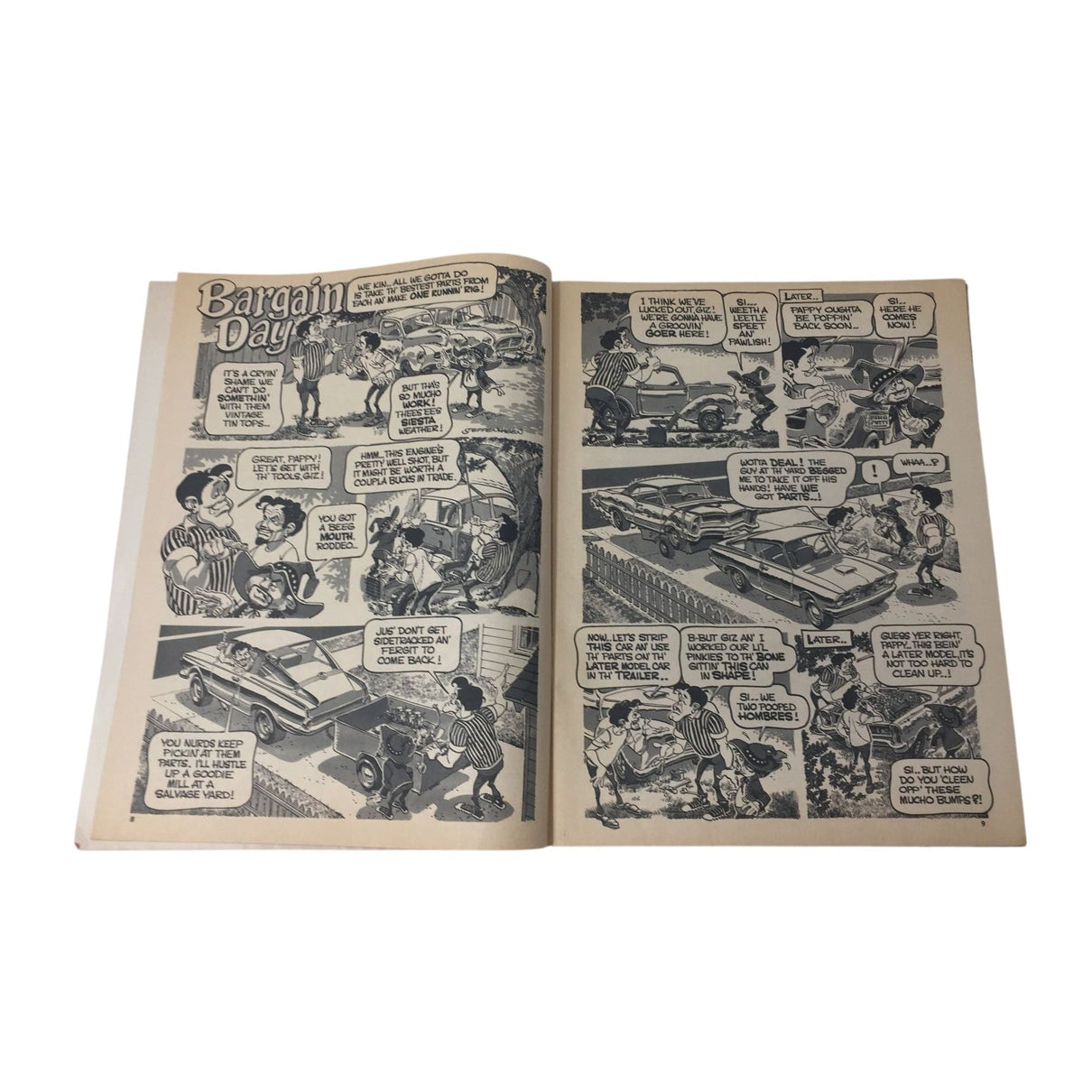 Hot Rod Cartoons #35  -Vintage- A+ Stuff  A+ Stuff comic books
