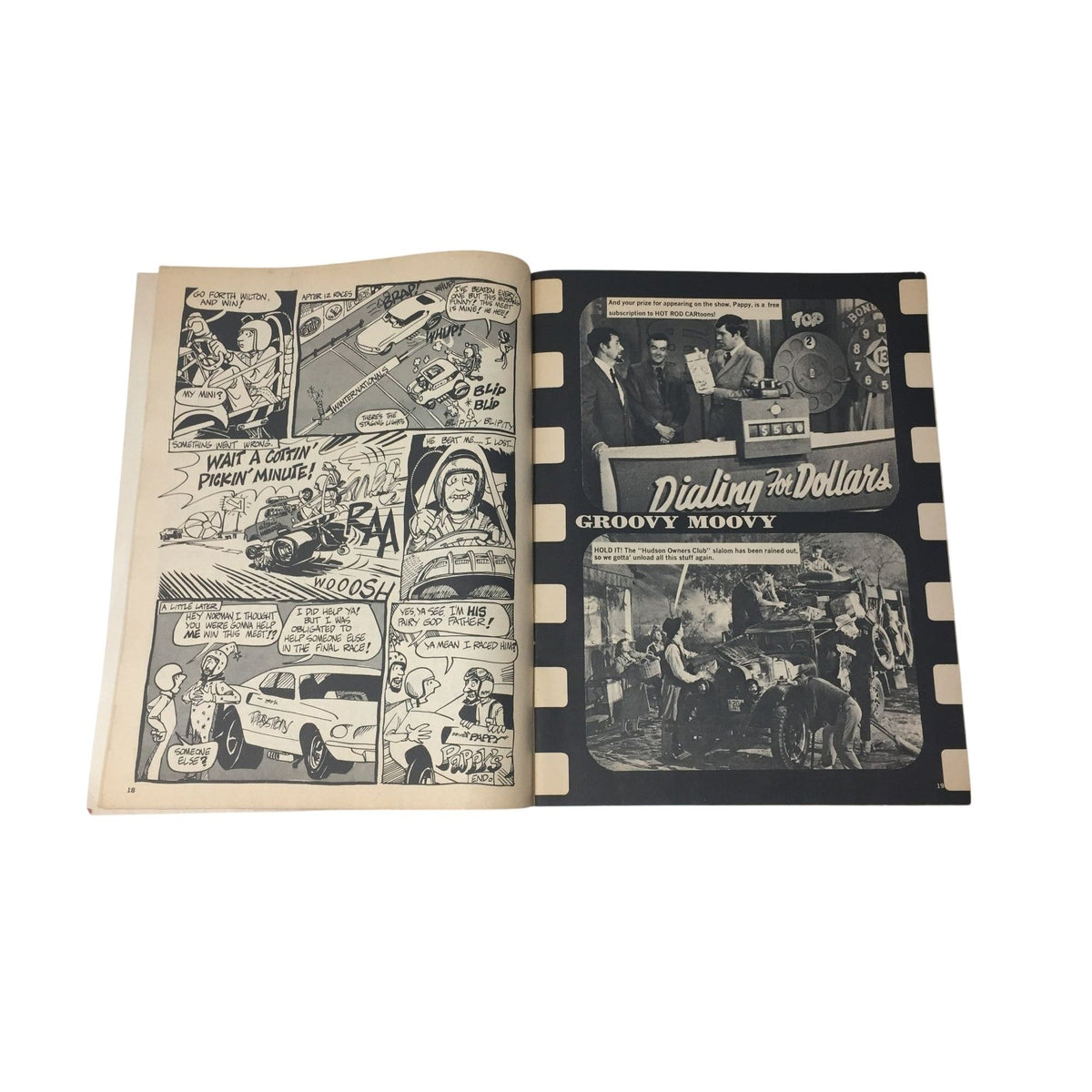 Hot Rod Cartoons #35  -Vintage- A+ Stuff  A+ Stuff comic books