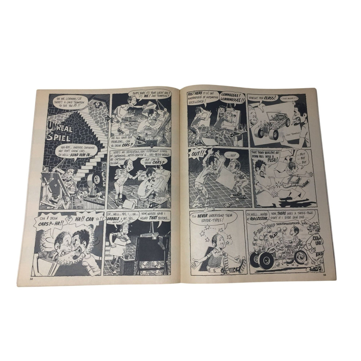 Hot Rod Cartoons #35  -Vintage- A+ Stuff  A+ Stuff comic books