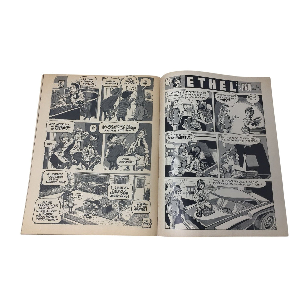 Hot Rod Cartoons #35  -Vintage- A+ Stuff  A+ Stuff comic books