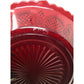 Vintage Avon 1876 Cape Cod Ruby Red Glass Bread and Butter Plate ( 5.5") A+ Stuff  A+ Stuff