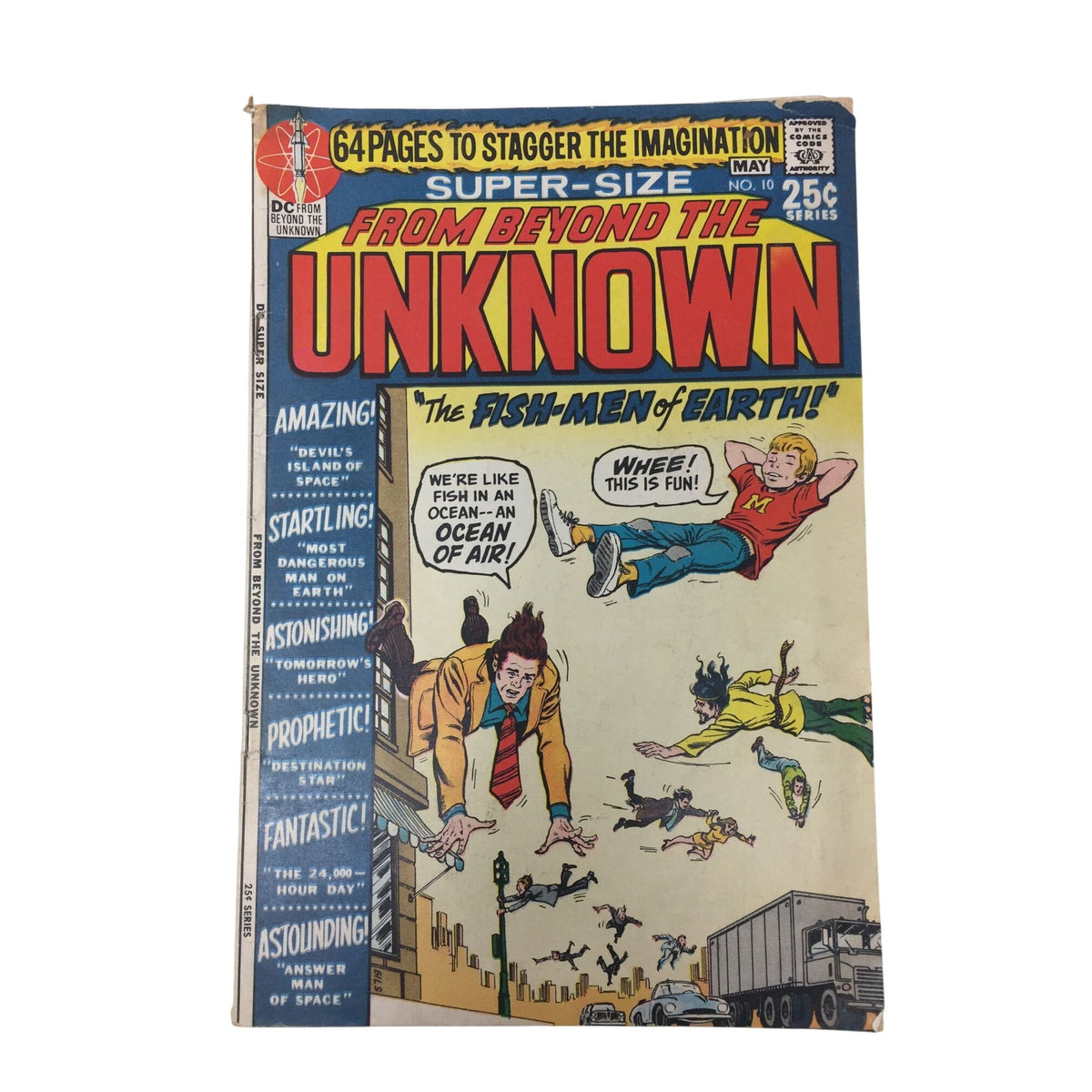 From Beyond the Unknown #10, published by DC Comics DC Comics  A+ Stuff comic books