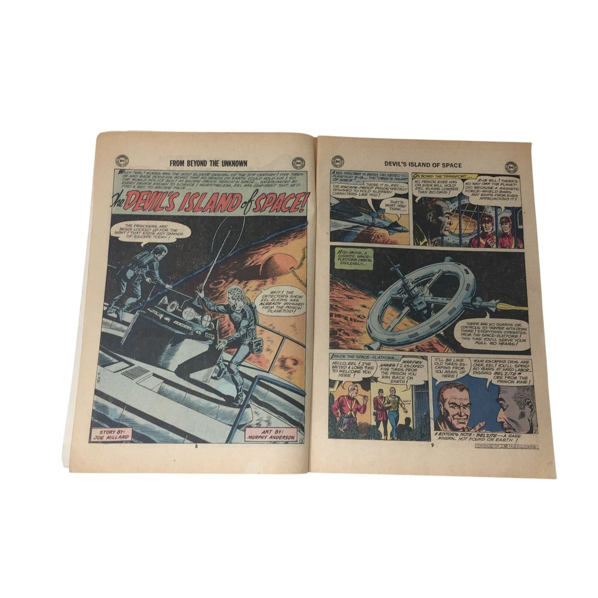 From Beyond the Unknown #10, published by DC Comics DC Comics  A+ Stuff comic books