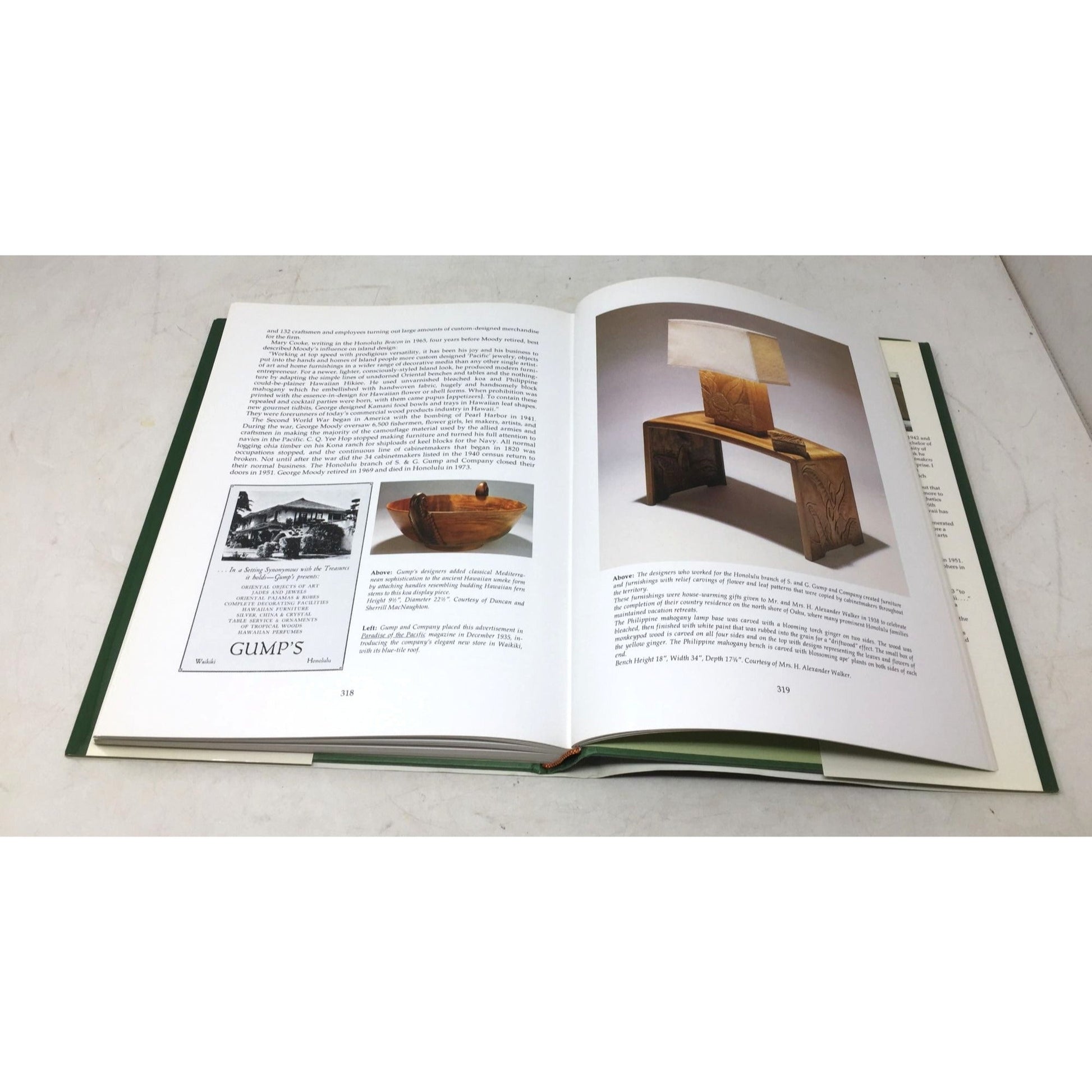 Hardcover Book Titled "Hawaiian Furniture and Hawaii's Cabinetmakers, 1820-1940" unbranded  A+ Stuff Books