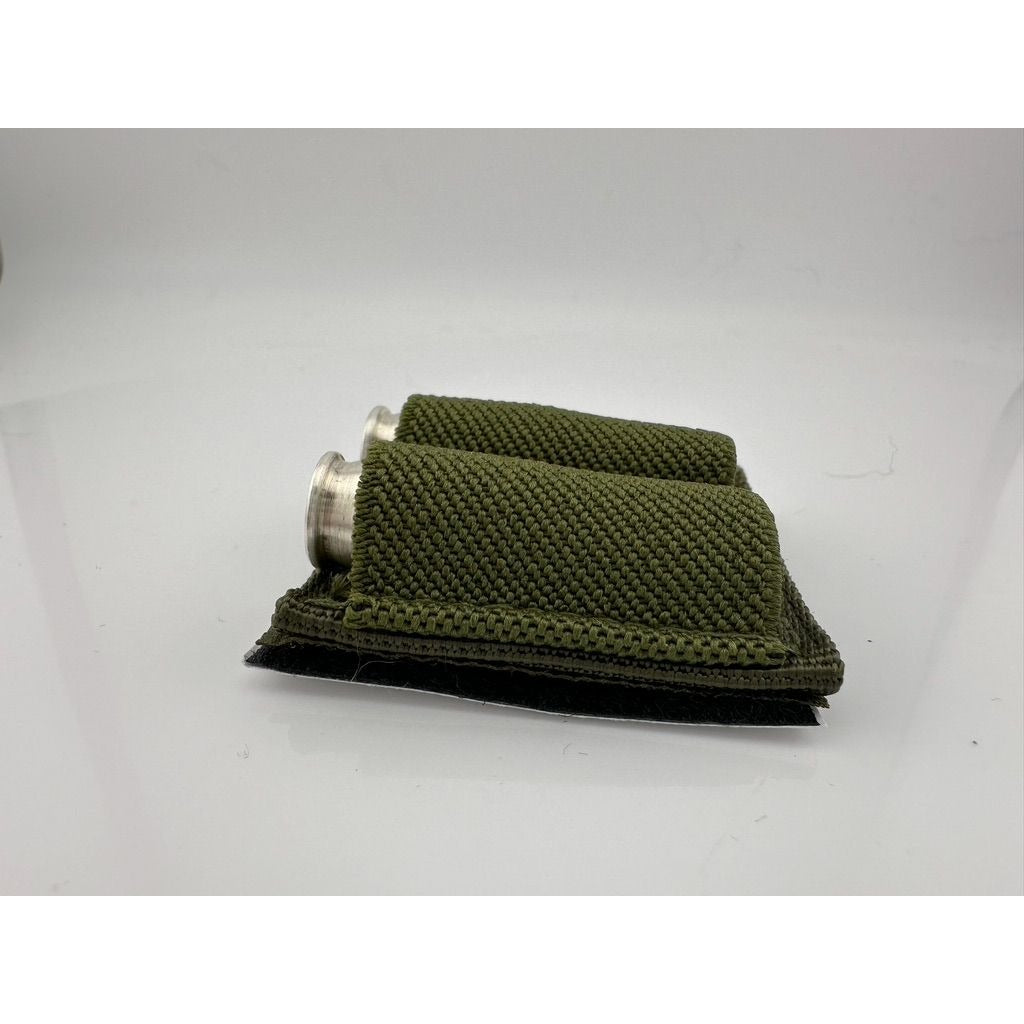 Two 1 Ounce .999 Fine Silver Bullets  in Stick to It Cartridge Holder