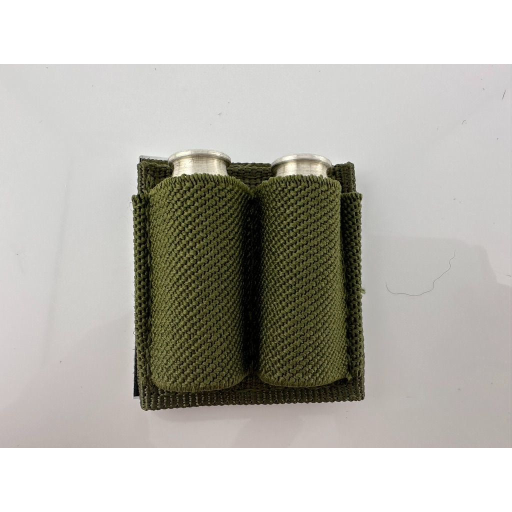 Two 1 Ounce .999 Fine Silver Bullets  in Stick to It Cartridge Holder