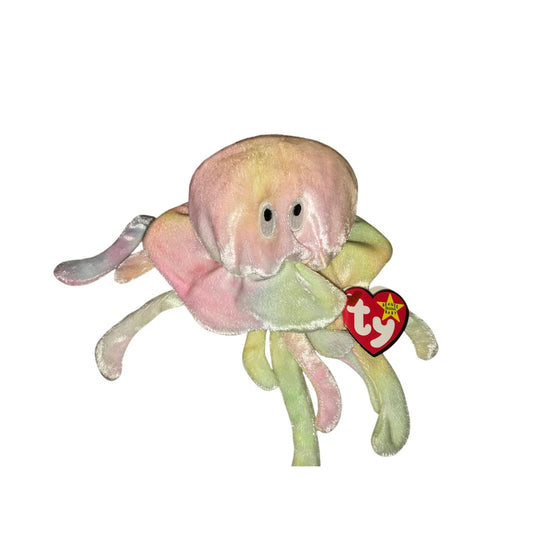 1998 Goochy the Jellyfish Beanie Baby TY Beanie Baby  A+ Stuff Plush Toys / Stuffed Animals