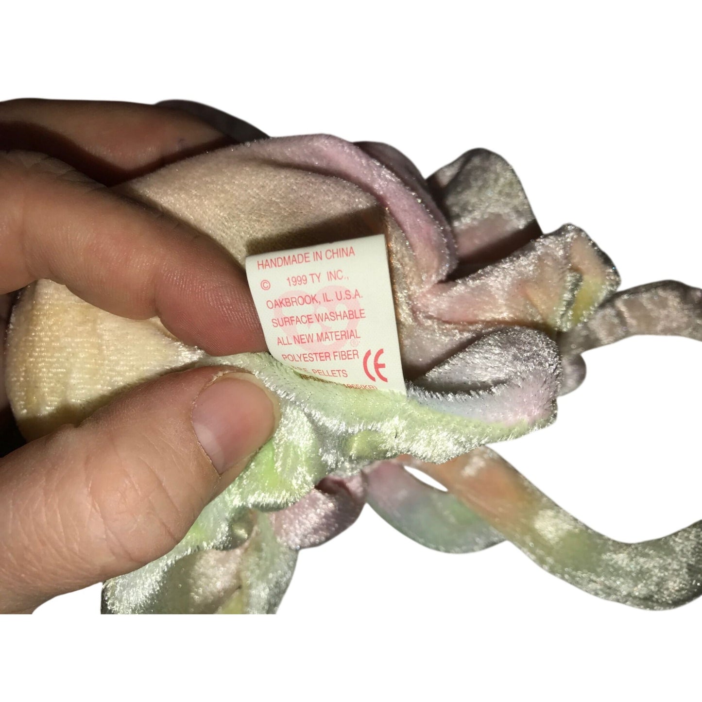 1998 Goochy the Jellyfish Beanie Baby TY Beanie Baby  A+ Stuff Plush Toys / Stuffed Animals