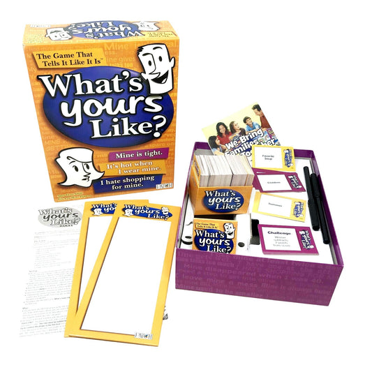 WHAT'S YOURS LIKE? - Family GAME NIGHT & Party Board Card Game