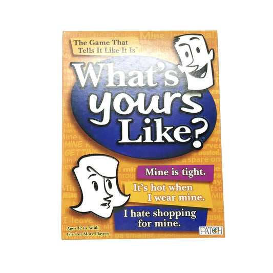 WHAT'S YOURS LIKE? - Family GAME NIGHT & Party Board Card Game