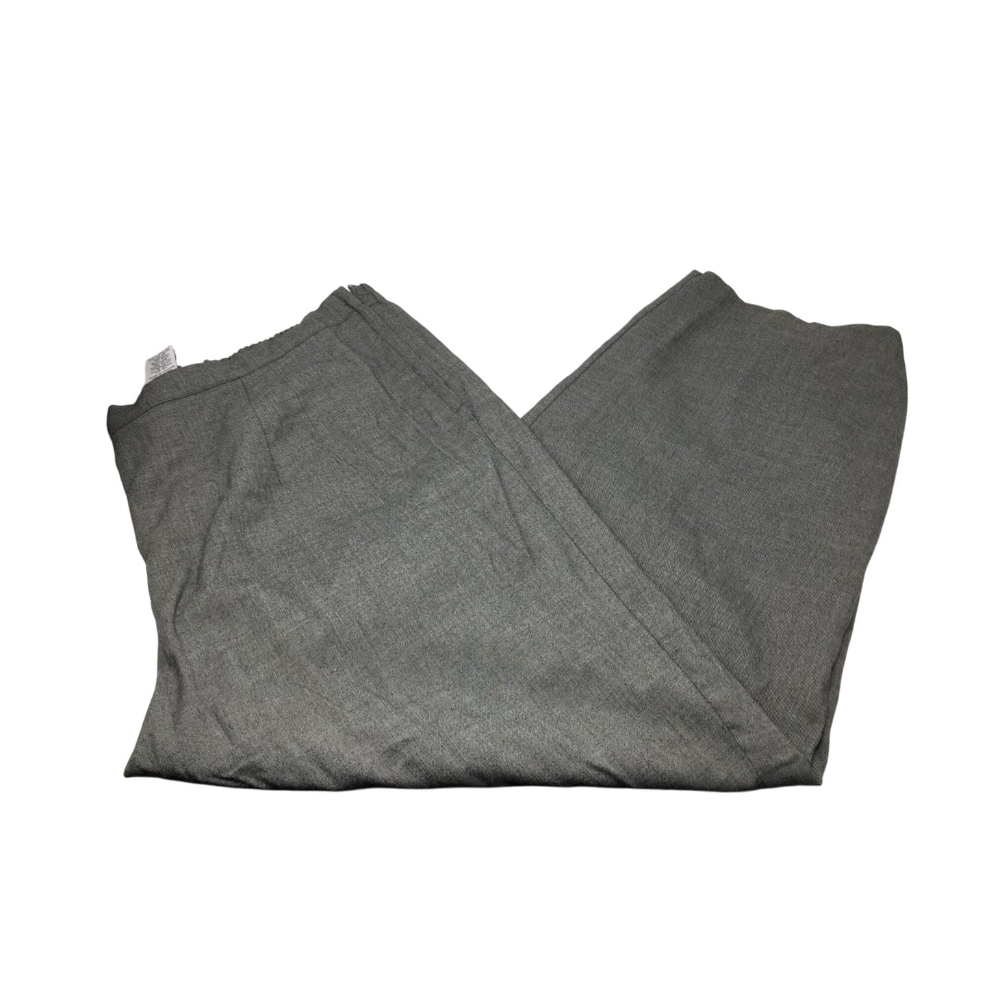 Womens Gray Dress Pants Size 24W
