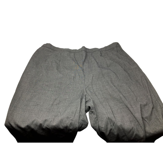 Womens Gray Dress Pants Size 24W
