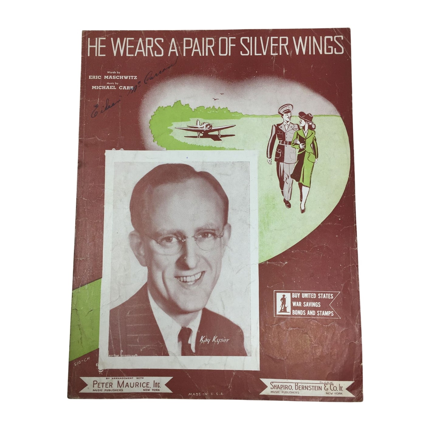 ''He Wears A Pair of Silver Wings'' by Eric Maschwitz and Michael Carr
