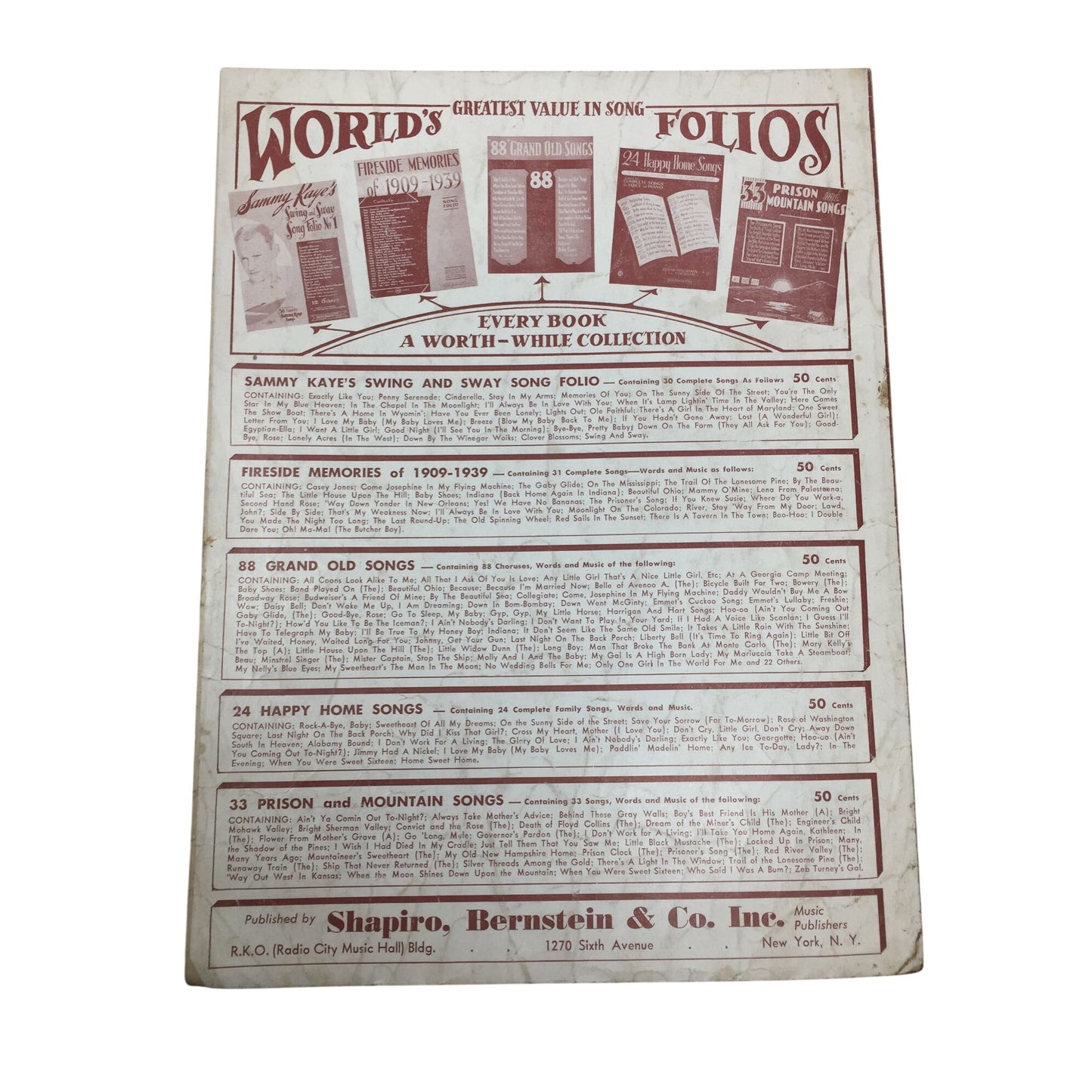 ''He Wears A Pair of Silver Wings'' by Eric Maschwitz and Michael Carr