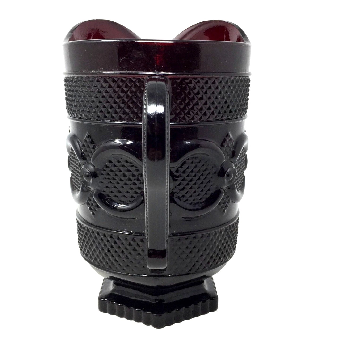 Vintage Avon 1876 Cape Cod Ruby Red Glass Water Pitcher (46 oz) AVON  A+ Stuff vintage Drinkware