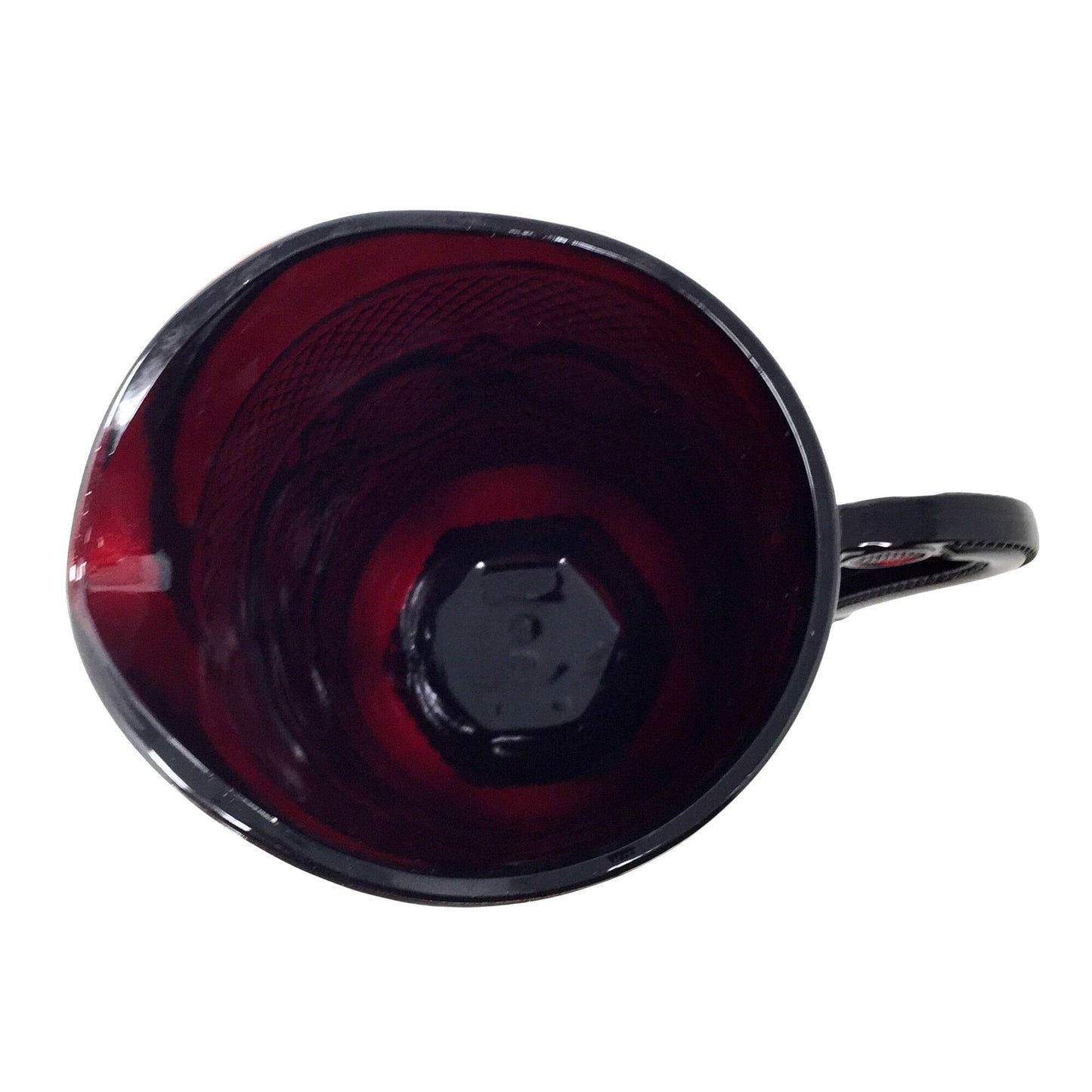 Vintage Avon 1876 Cape Cod Ruby Red Glass Water Pitcher (46 oz) AVON  A+ Stuff vintage Drinkware