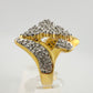 Marquise Cut 1.00 Ct Diamond Cluster Ring Size 8