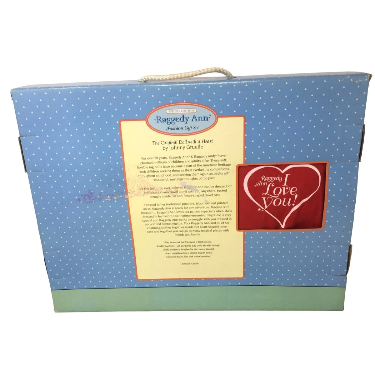 Vintage Applause Special Edition Raggedy Ann Fashion Gift Set - 7 Pieces - NIB Applause  A+ Stuff