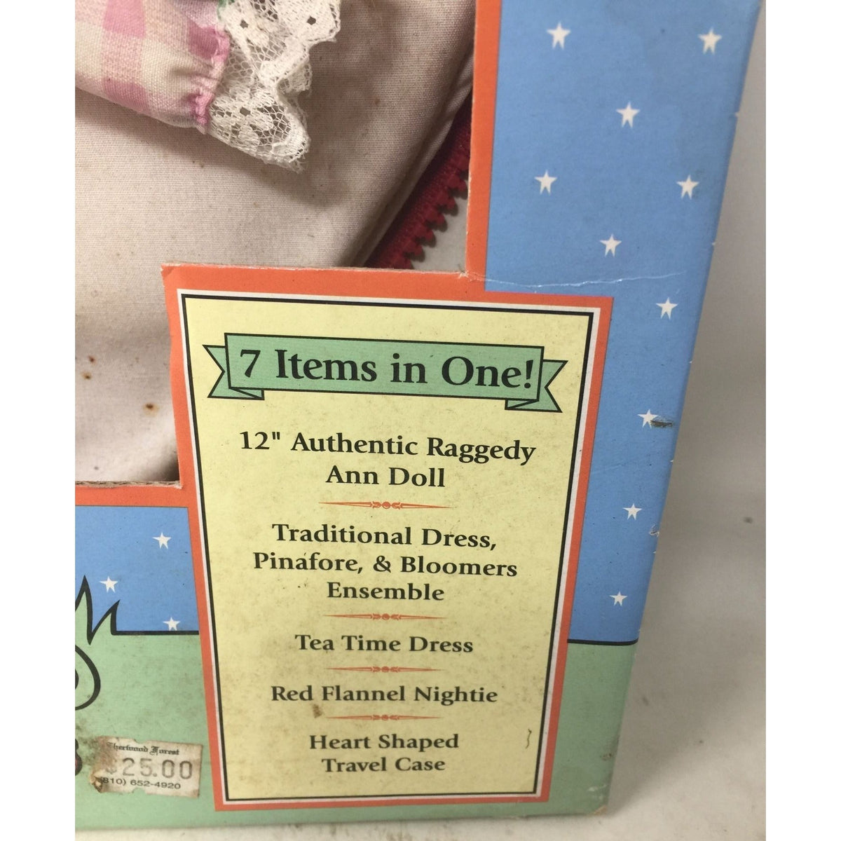 Vintage Applause Special Edition Raggedy Ann Fashion Gift Set - 7 Pieces - NIB Applause  A+ Stuff