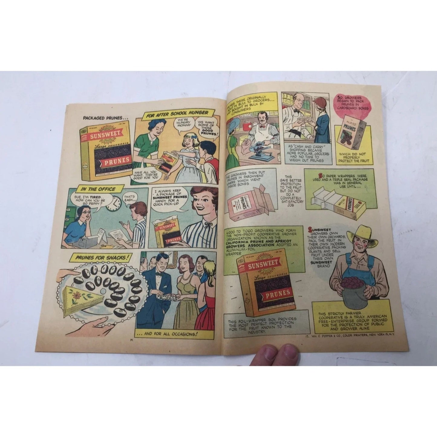 ''A Fortune In Two Old Trunks'' Vintage Paperback Comic Book - A+ Stuff - Books - A+ Stuff