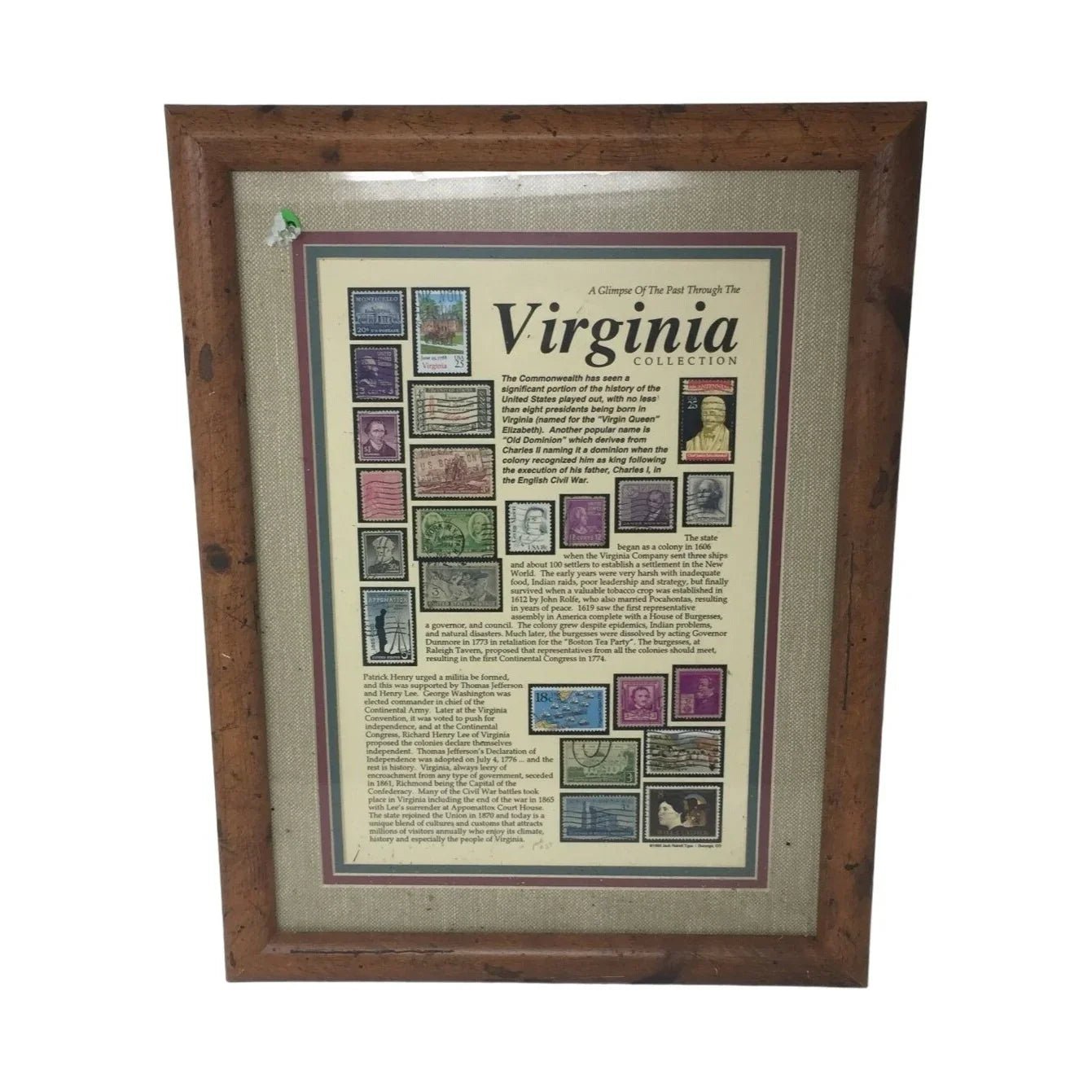 A Glimpse of The Past Through The Virginia Collection Stamp Collection - A+ Stuff