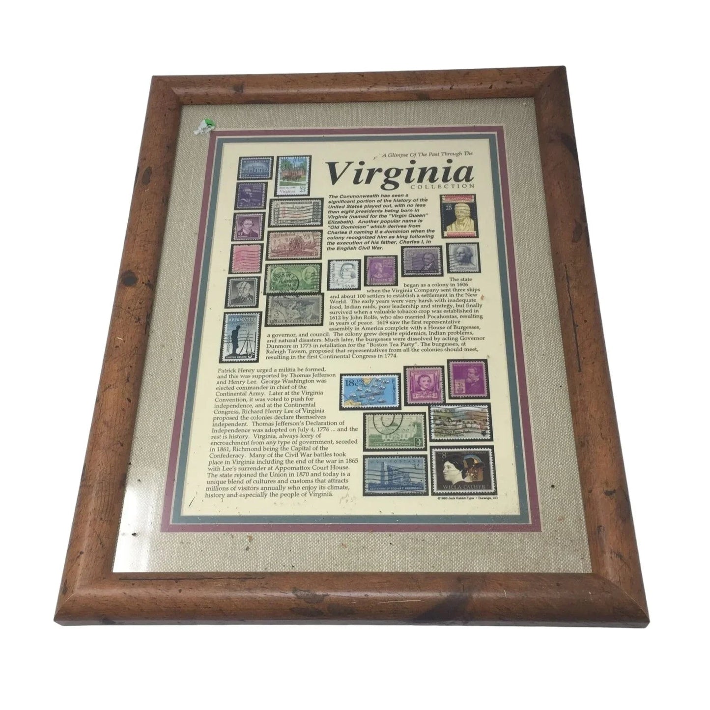 A Glimpse of The Past Through The Virginia Collection Stamp Collection - A+ Stuff