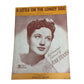 A LITTLE ON THE LONELY SIDE VINTAGE 1944 SHEET MUSIC - A+ Stuff - SHEET MUSIC - A+ Stuff