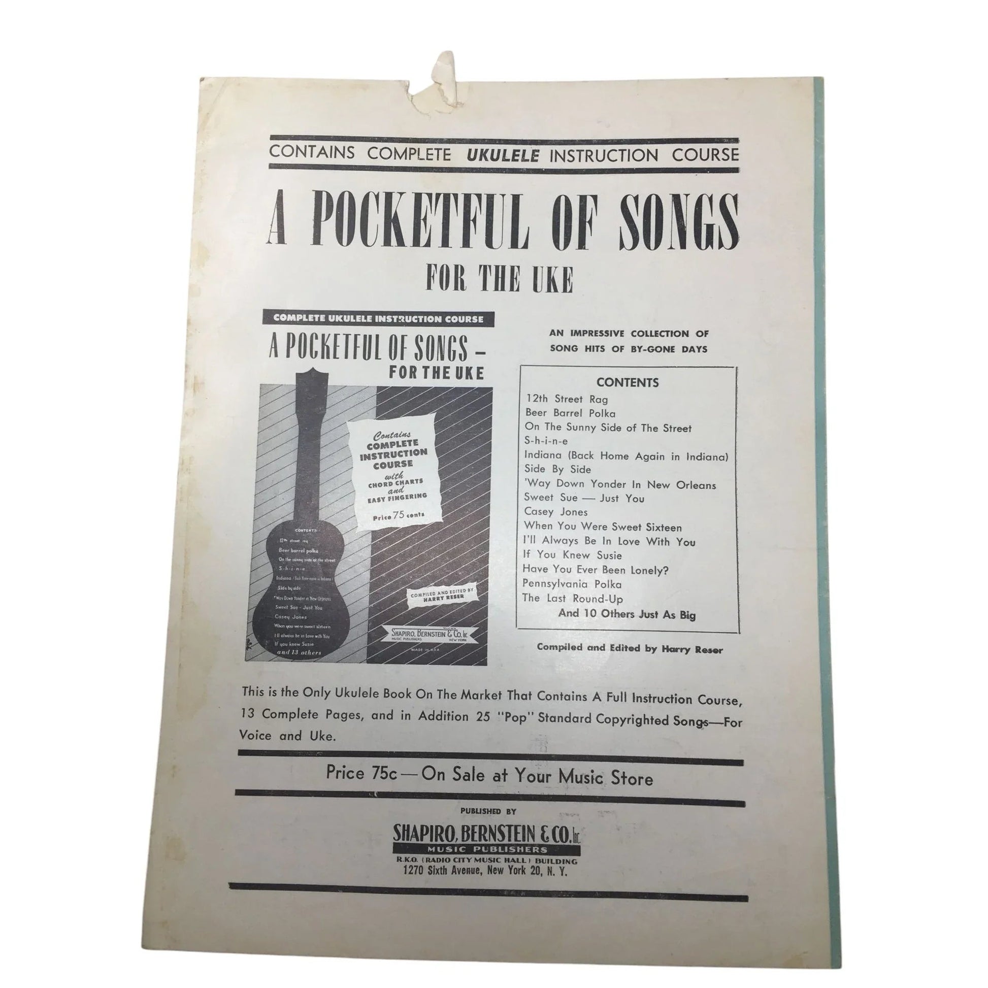 ''A MARSHMALLOW WORLD'' By Carl Sigman and Peter De Rose - A+ Stuff - SHEET MUSIC - A+ Stuff