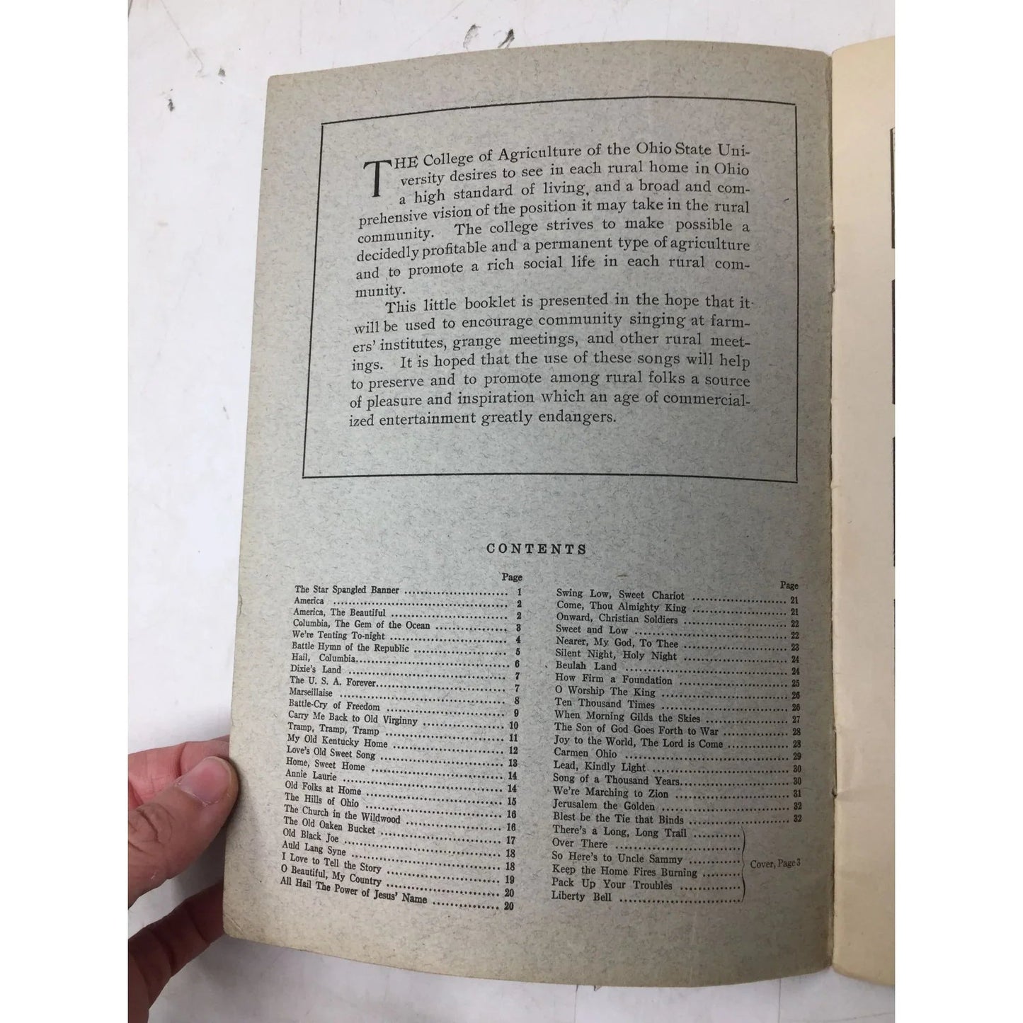A Selection of Song that live Published by the Agricultural College Extension Service - A+ Stuff - sheet music - A+ Stuff