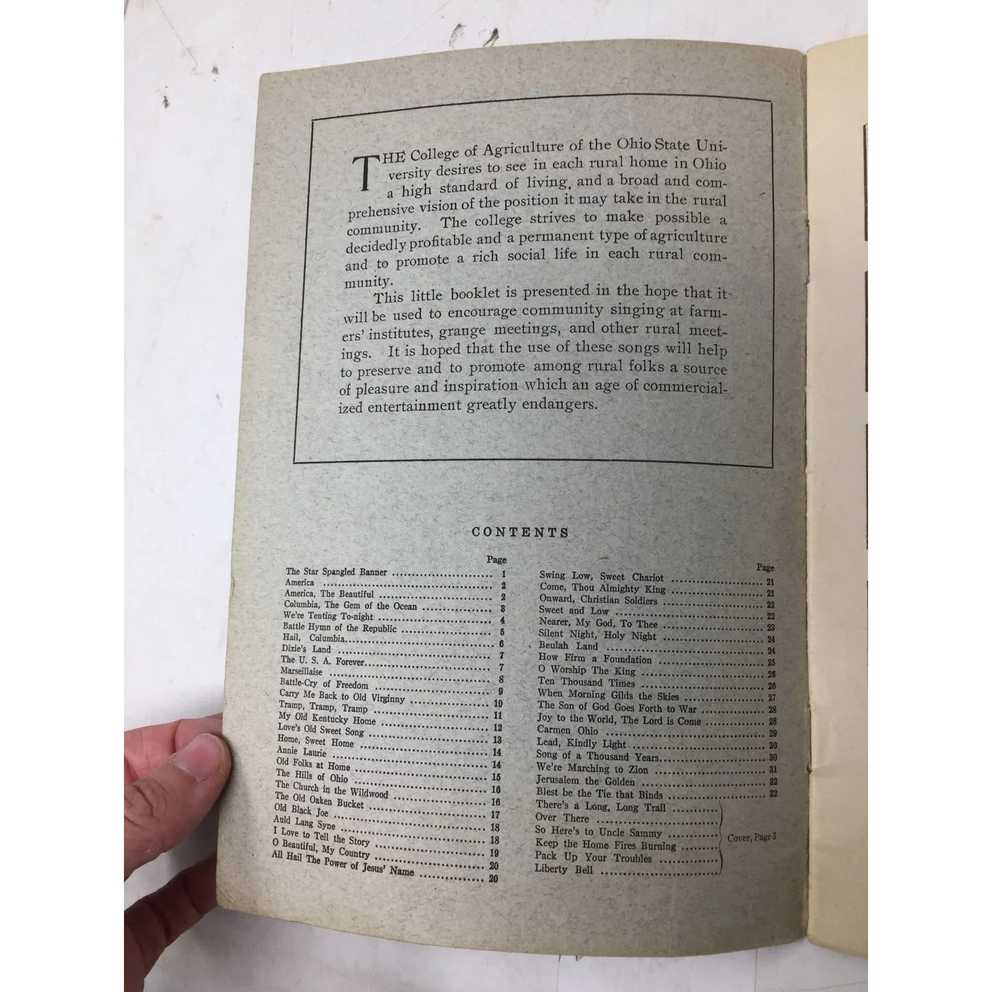 A Selection of Song that live Published by the Agricultural College Extension Service - A+ Stuff - sheet music - A+ Stuff