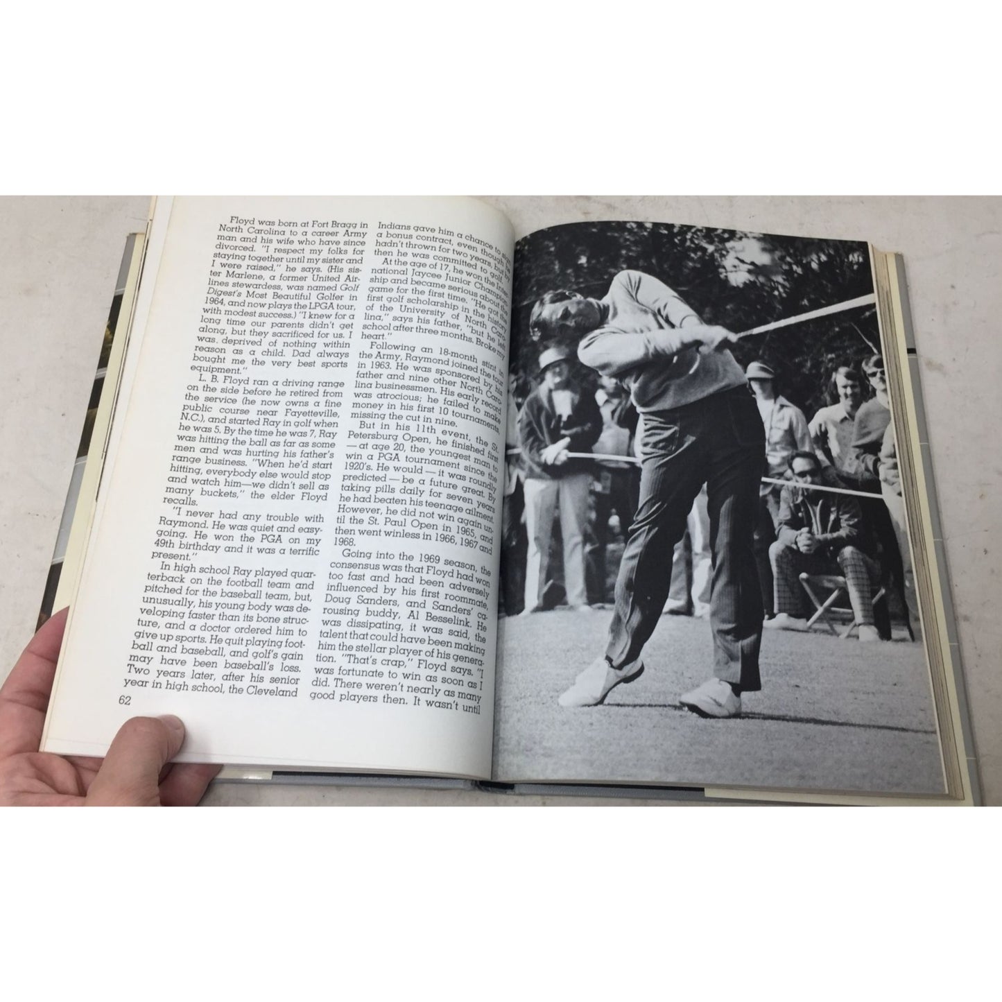 Super Stars of Golf By Nick Seitz Hardcover Book