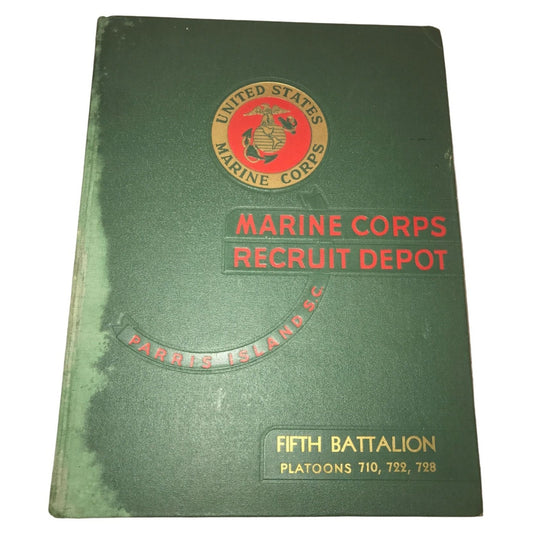 United States Marine Corps Recruit Depot Parris Island S.C. 5th Battalion Yearbook