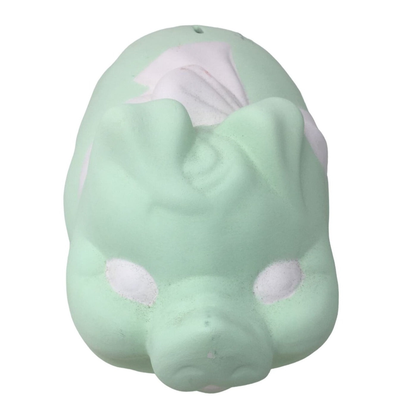 12" Mint Green Piggy Bank- Partially painted - Fun Project - Paint to Suit!