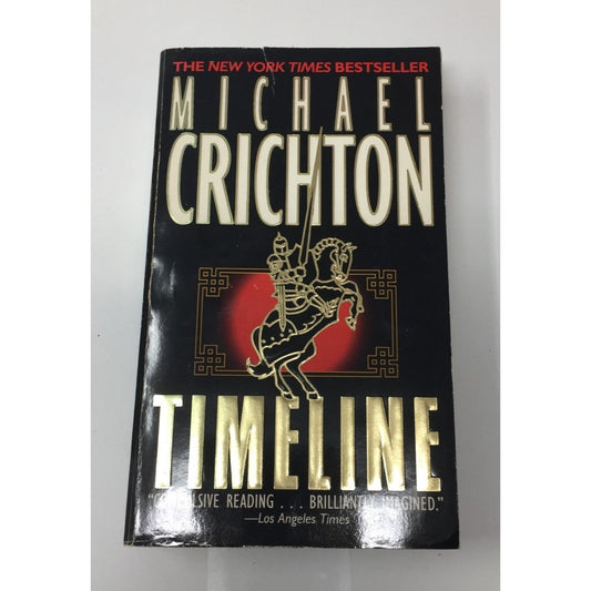 Timeline Paperback book by Michael Crichton