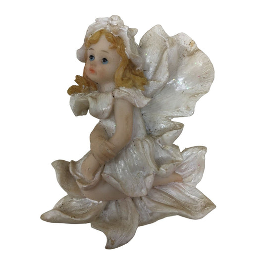 Angel Refrigerator Magnet Blonde Haired, Blue Eyed Girl- Made in China