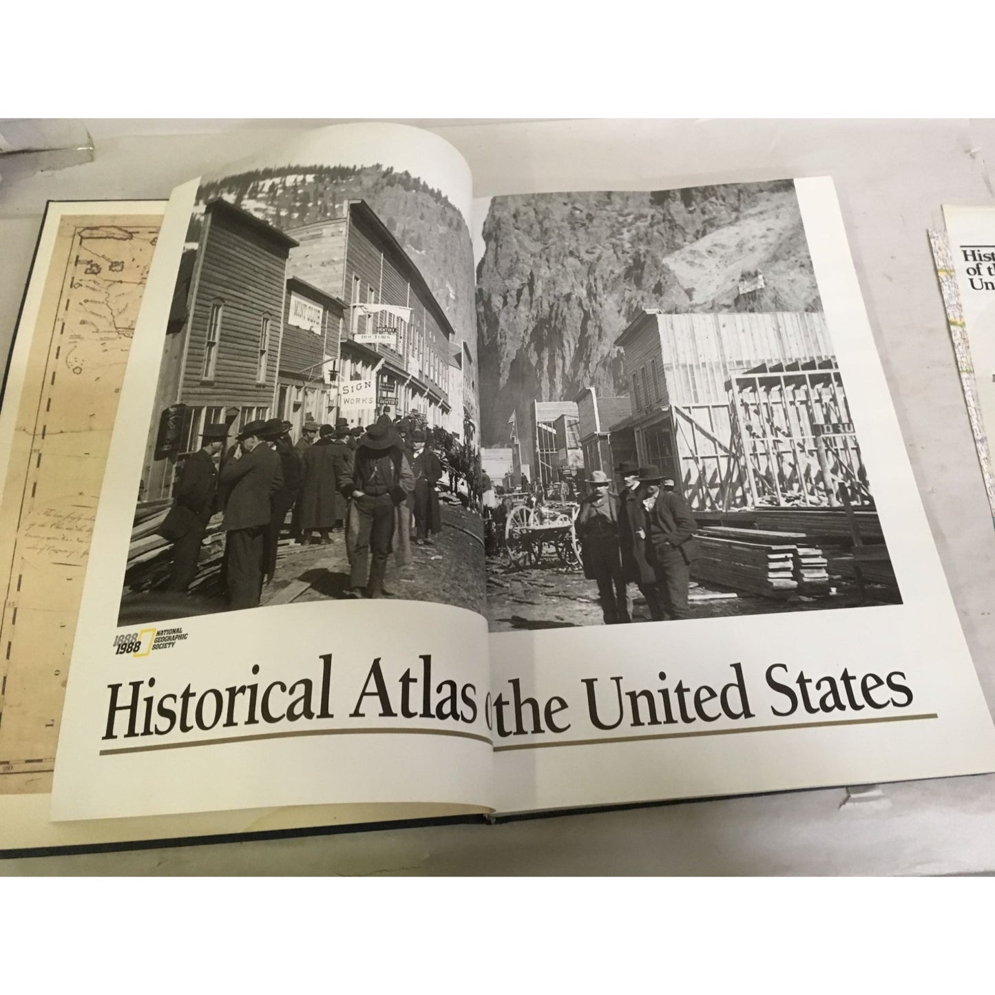 Historical Atlas of the United States Centennial Edition National Geographic Book