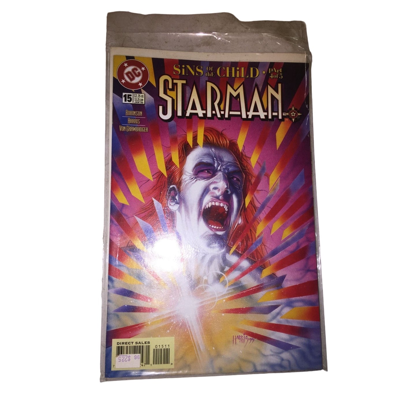 STARMAN #15 DC Comics Vintage 1996 Comic Book