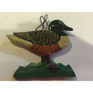 Vintage Duck Christmas Tree Ornament- About 4 inches
