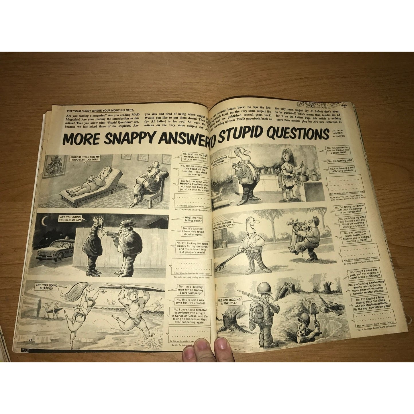 Vintage MAD Magazine Super Special Edition Number 19