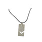 Gucci Aries ( Zodiac / Horoscope ) Sterling Silver Plate Necklace