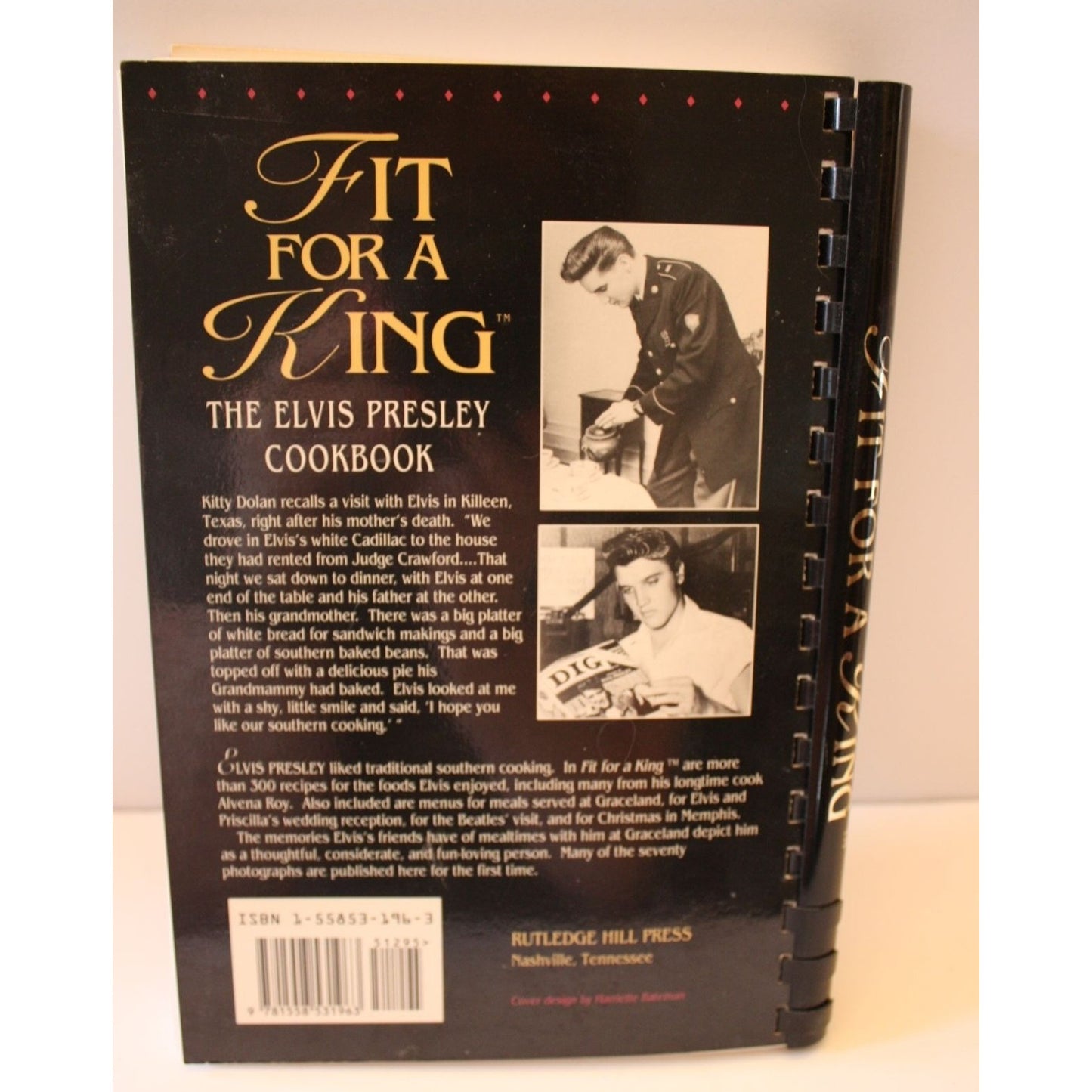 Fit for A King The Elvis Presley Cookbook