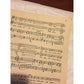 G. Schirmer's Secular Choral Music Vintage Sheet Music