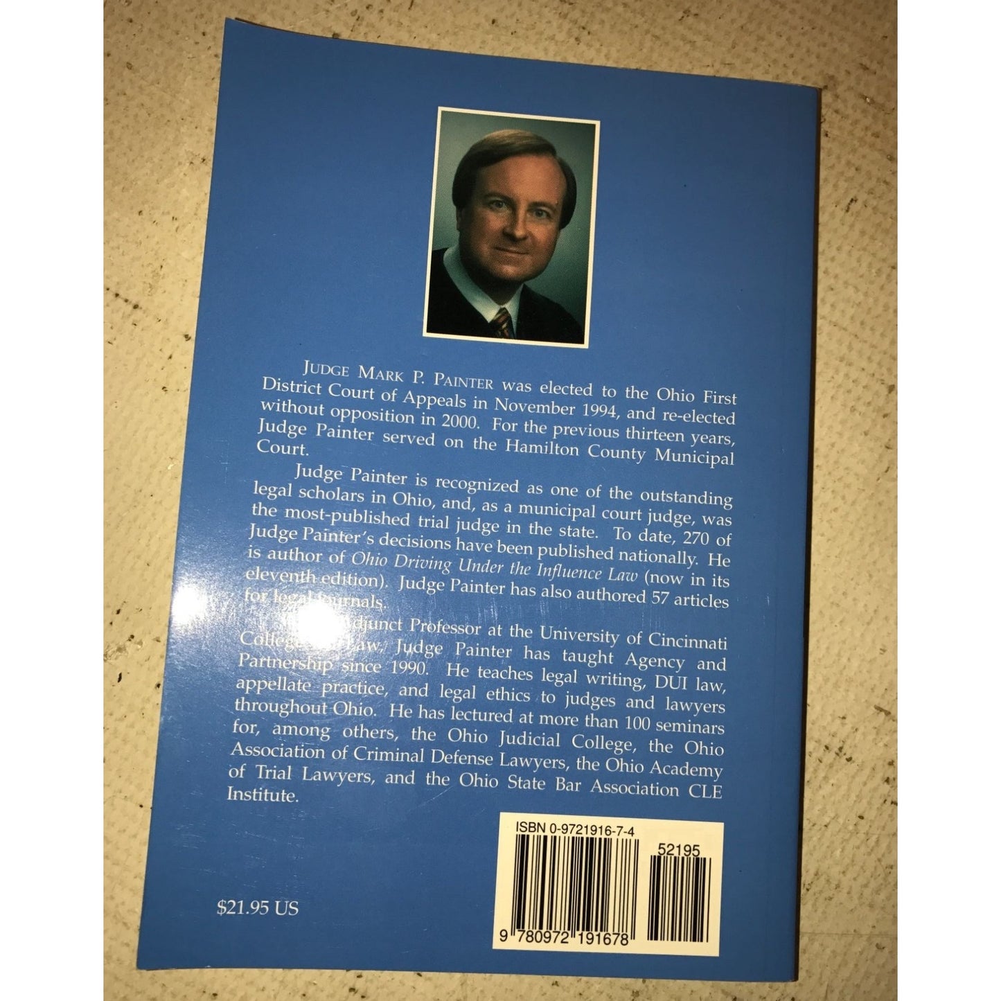 THE LEGAL WRITER 2ND EDITION BOOK BY JUDGE MARK PAINTER