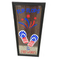 ''Flip Flops and Fireworks'' Fourth of July Sign- 34 by 14''