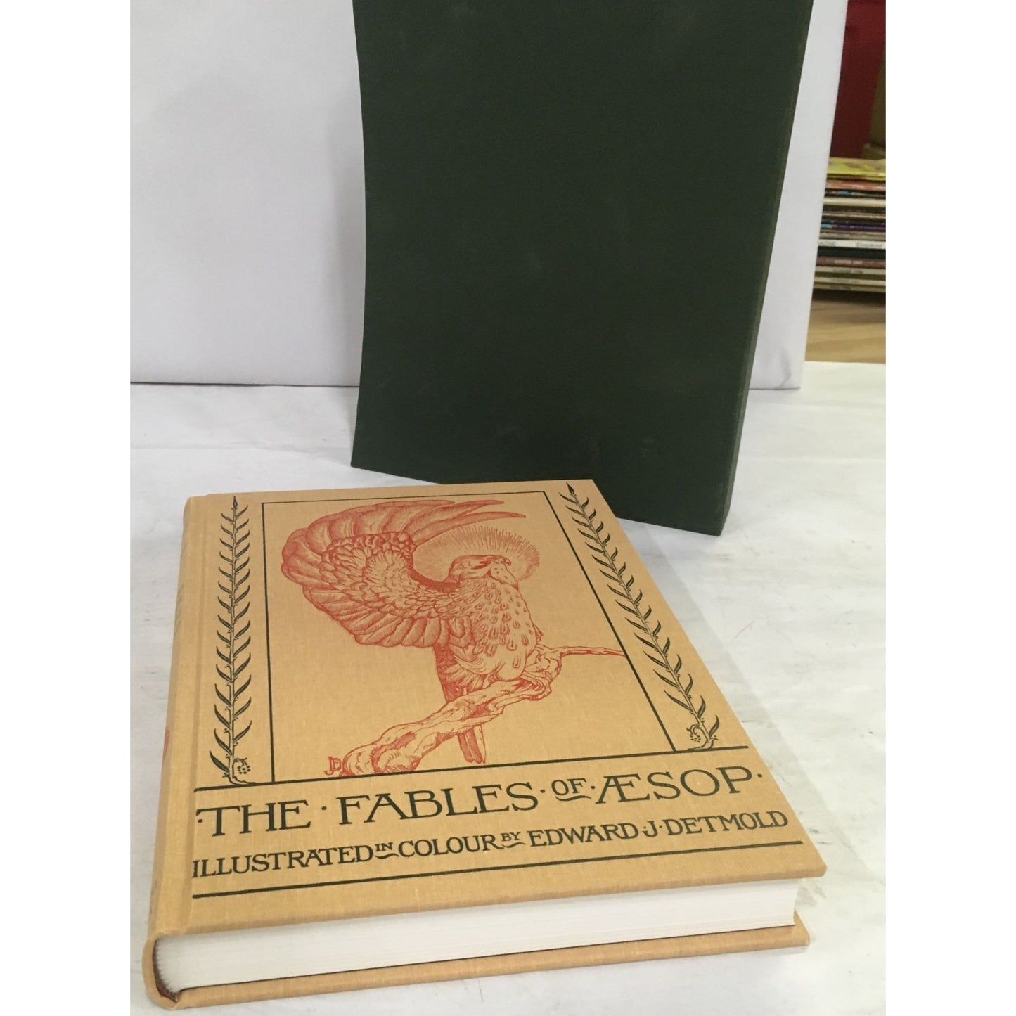 The Fables of Aesop Illustrated in Colour by Edward J Detmold Book