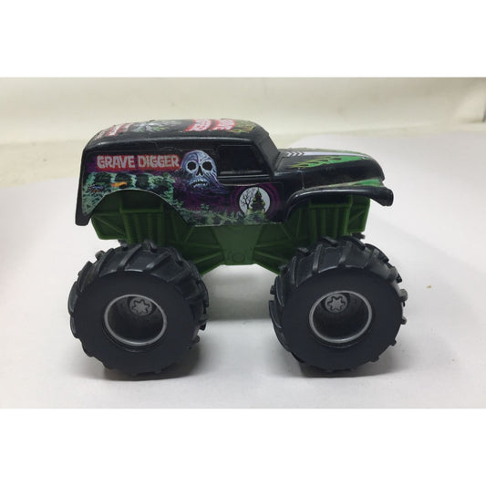 Hot Wheels Monster Jam Grave Digger Rev N Go Power Mattel Wheels