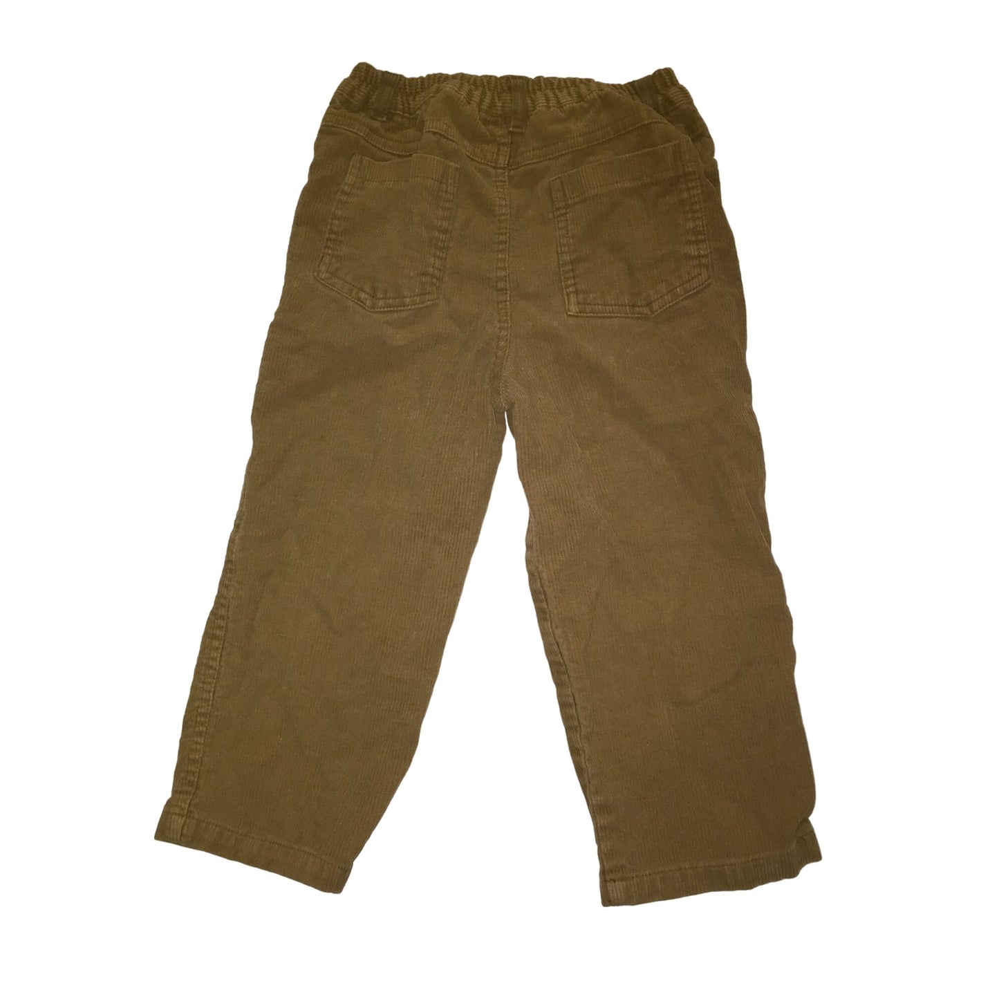 Boys Cotton Brown Pants With Pockets Size 4T